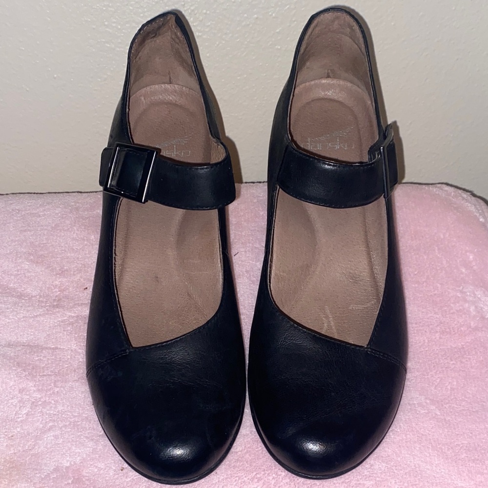 Dansko Black Mary Jane Women's Shoes
